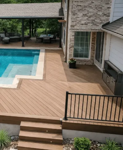 Medford Pools Custom Pool Decks & Hardscapes Service